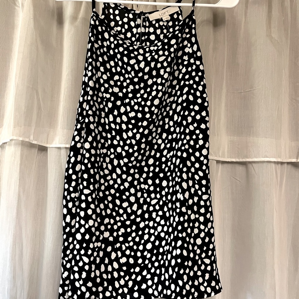 LOFT High Neck Blouse/Tank NWT